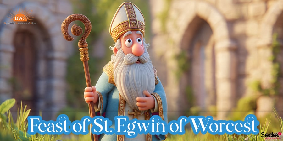 Feast of St. Egwin of Worcester (December 30)